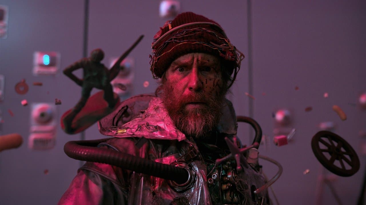 Backdrop de Boa Sorte, Divirta-se, Não Morra