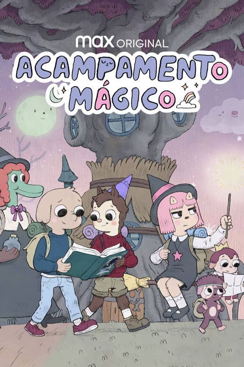Poster de Acampamento de Verão