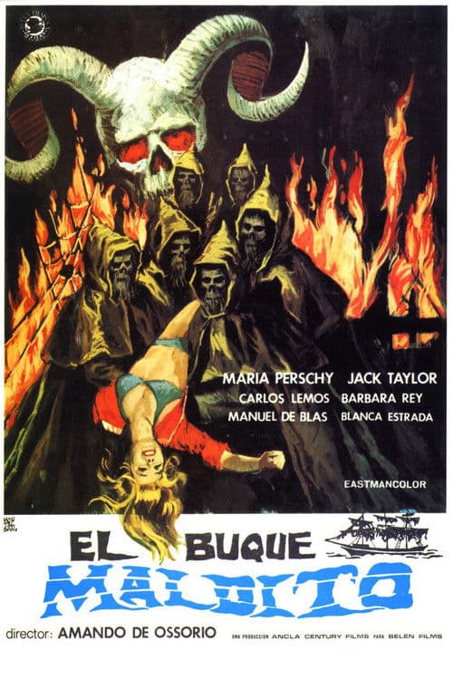 Poster de El buque maldito