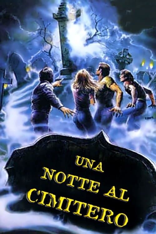 Poster de Una notte al cimitero